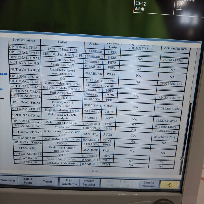 GE Healthcare GE Healthcare Carescape B650 Emergency Care Patient Monitor Patient Monitors reLink Medical