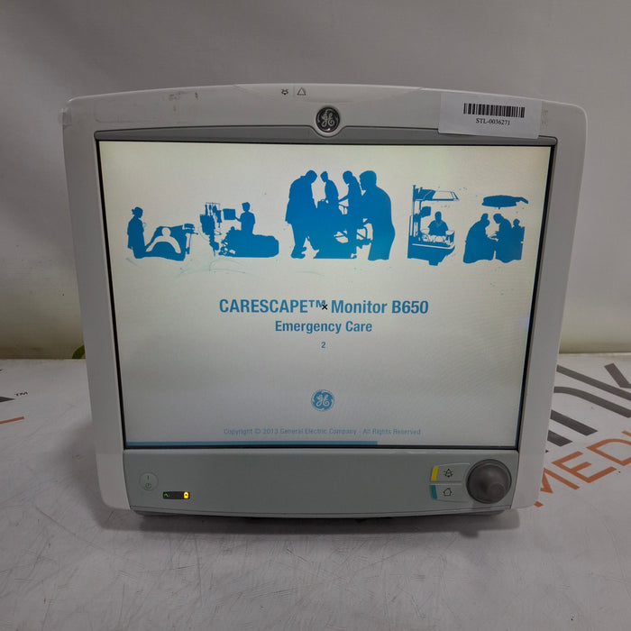 GE Healthcare GE Healthcare Carescape B650 Emergency Care Patient Monitor Patient Monitors reLink Medical