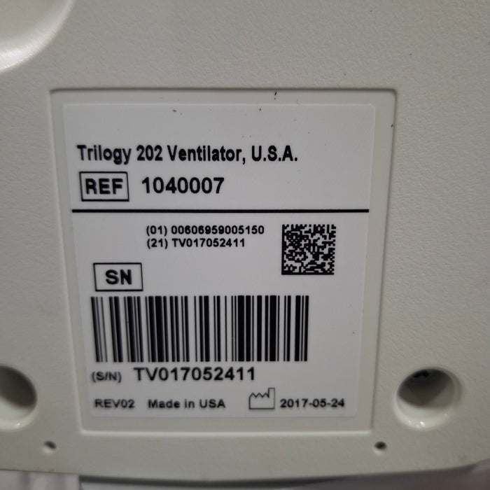Respironics Respironics Trilogy 202 Ventilator Respiratory reLink Medical