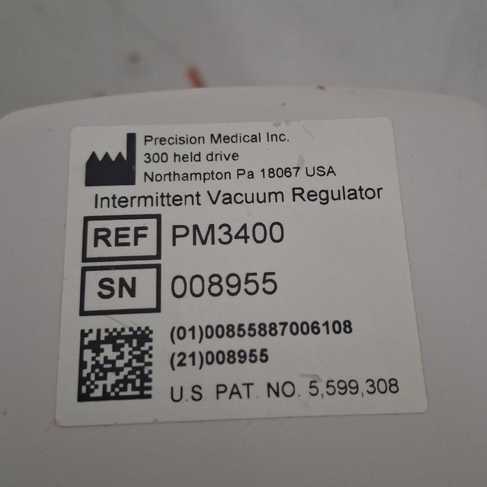 Precision Medical PM3400 Pediatric Continuous Intermittent Vacuum Regulator