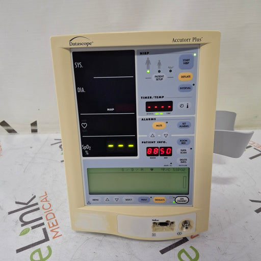 Datascope Datascope Accutorr Plus Vital Signs Monitor Patient Monitors reLink Medical