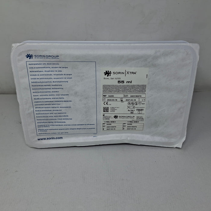 Sorin Group USA, Inc. Sorin Group USA, Inc. 04250 Xtra 55ml Bowl Set Surgical Instruments reLink Medical