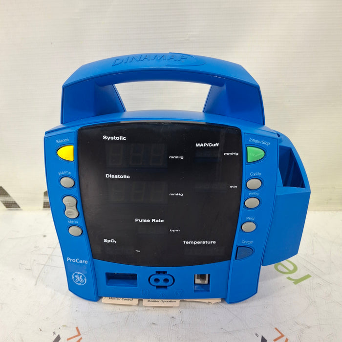 GE Healthcare GE Healthcare Dinamap ProCare Vital Signs Monitor Patient Monitors reLink Medical