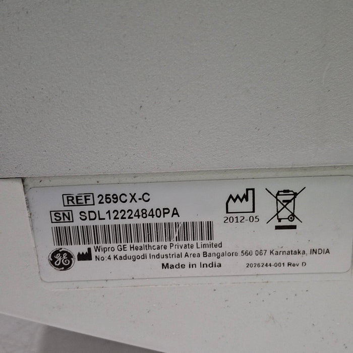 GE Healthcare GE Healthcare Corometrics 250cx Series Model 259cx-c Fetal Monitor Patient Monitors reLink Medical