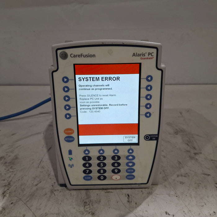 CareFusion CareFusion Alaris 8015 Large Screen POC Infusion Pump Infusion Pump reLink Medical