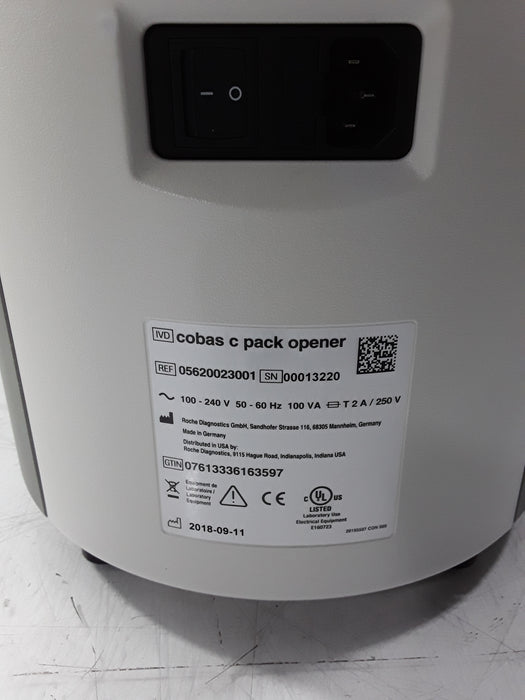 Roche Diagnostics Roche Diagnostics Cobas C Pack Opener Clinical Lab reLink Medical