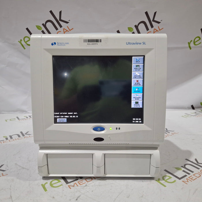 Spacelabs Healthcare Spacelabs Healthcare Ultraview SL 91369 Monitor Patient Monitors reLink Medical