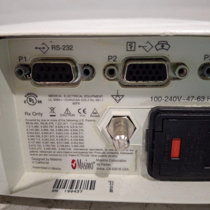 Masimo Radical Signal Extraction RDS-1 Pulse Oximeter