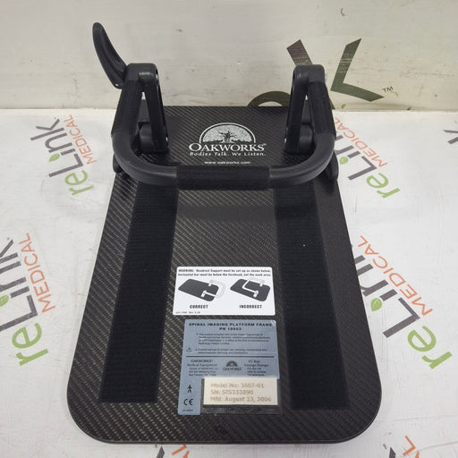 Oakworks Oakworks 19803 3607-01 Spinal Platform Frame Surgical Tables reLink Medical