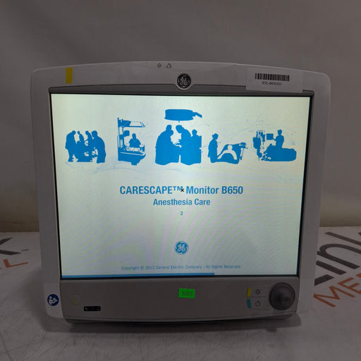 GE Healthcare GE Healthcare Carescape B650 Anesthesia Care Patient Monitor Patient Monitors reLink Medical