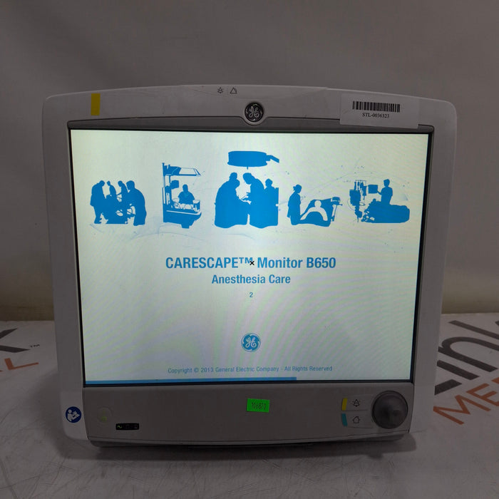 GE Healthcare GE Healthcare Carescape B650 Anesthesia Care Patient Monitor Patient Monitors reLink Medical