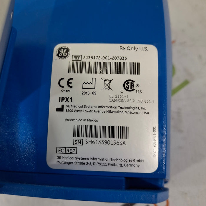 GE Healthcare Dinamap V100 - NIBP, SpO2, Temp Vital Signs Monitor