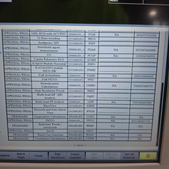 GE Healthcare Carescape B650 Anesthesia Care Patient Monitor