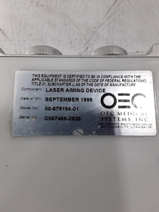 OEC Medical Systems OEC Medical Systems 00-879195-01 12" Laser Aiming Device C-Arms & Tables reLink Medical