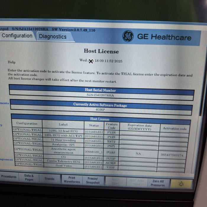 GE Healthcare GE Healthcare Carescape B450 Patient Monitor Patient Monitors reLink Medical