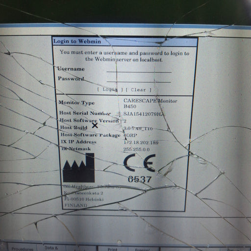 GE Healthcare GE Healthcare Carescape B450 Patient Monitor Patient Monitors reLink Medical