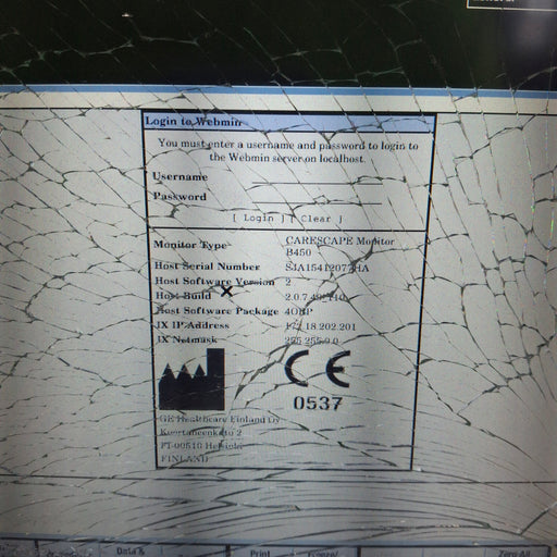 GE Healthcare GE Healthcare Carescape B450 Patient Monitor Patient Monitors reLink Medical