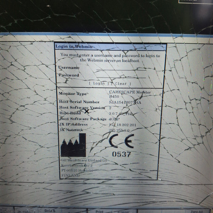 GE Healthcare GE Healthcare Carescape B450 Patient Monitor Patient Monitors reLink Medical