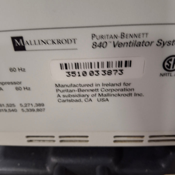 Puritan Bennett Puritan Bennett 840 Ventilator Respiratory reLink Medical