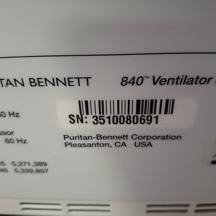 Puritan Bennett Puritan Bennett 840 Ventilator Respiratory reLink Medical