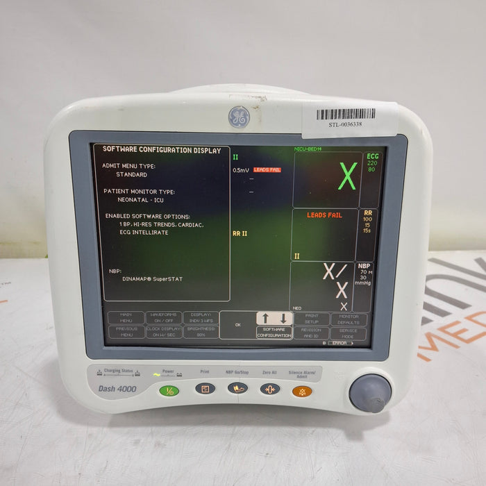GE Healthcare GE Healthcare Dash 4000 - GE/Nellcor SpO2 Patient Monitor Patient Monitors reLink Medical
