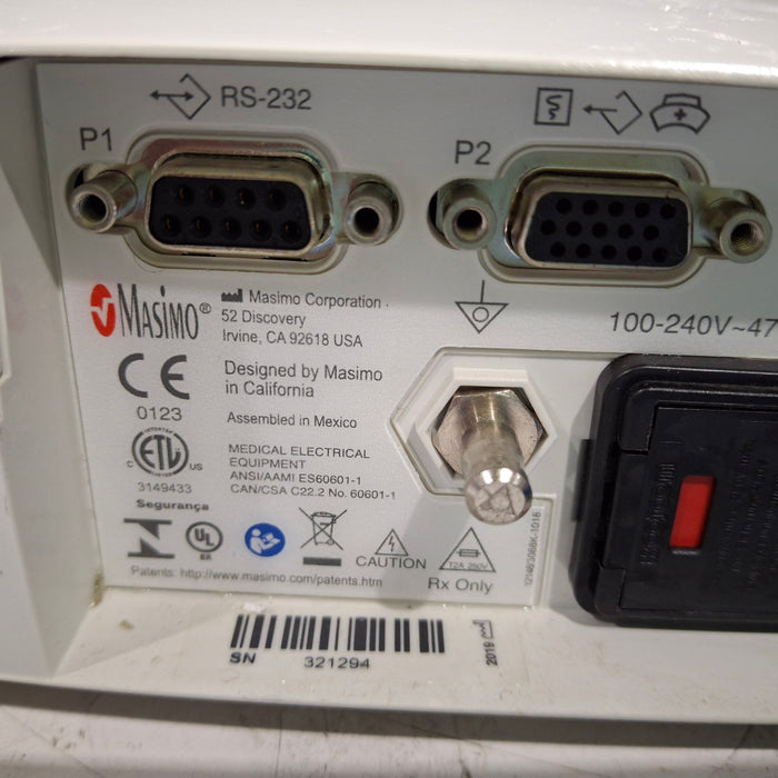 Masimo Masimo Radical Signal Extraction RDS-3 Docking Station Patient Monitors reLink Medical