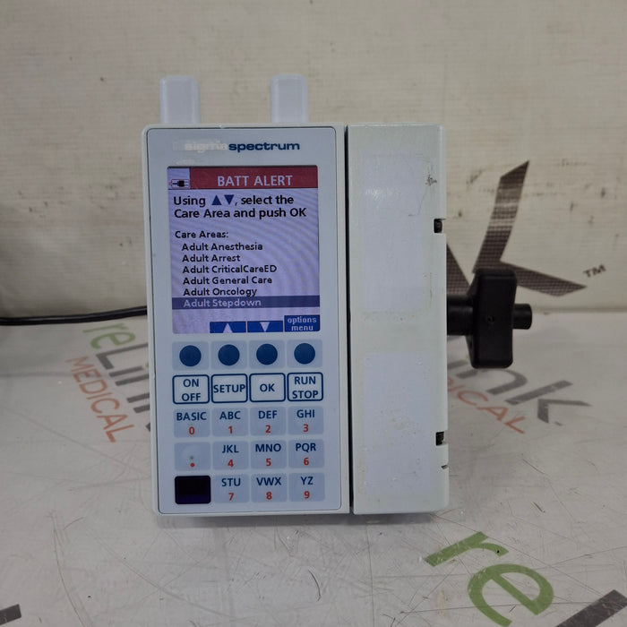 Baxter Baxter Sigma Spectrum 8.00.04 w/ A/B/G/N Battery Infusion Pump Infusion Pump reLink Medical