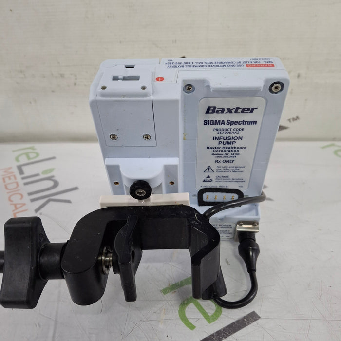 Baxter Baxter Sigma Spectrum 8.00.05 w/o Battery Infusion Pump Infusion Pump reLink Medical