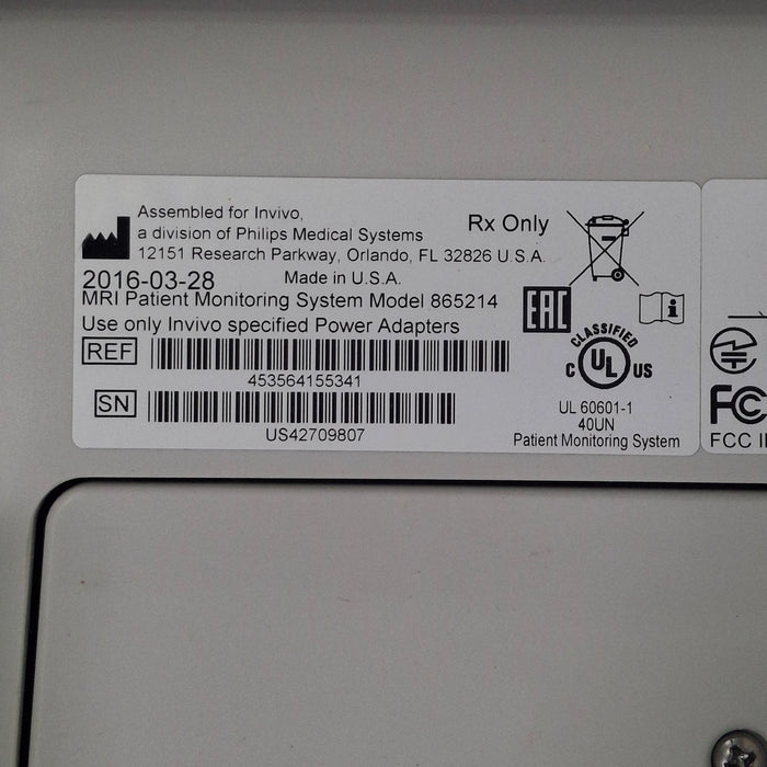 Invivo MDE Expression MRI Patient Monitoring System