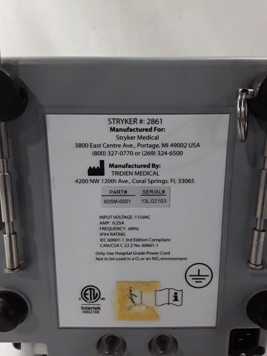 Stryker Stryker 2861 Air pump Surgical Equipment reLink Medical