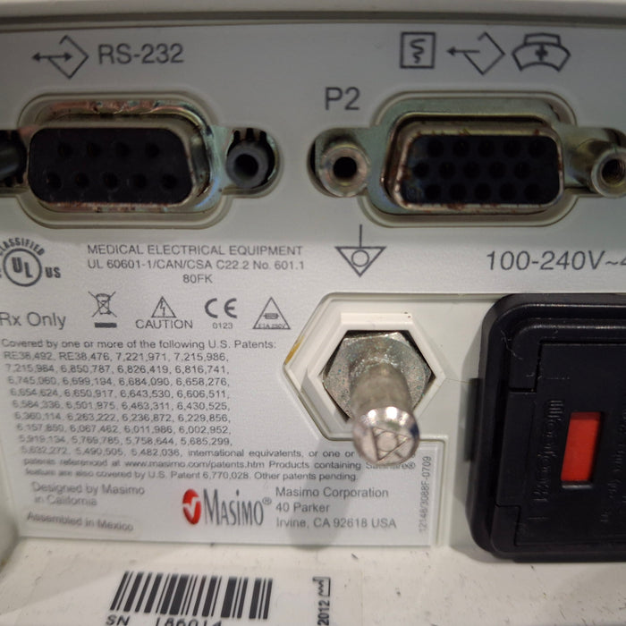 Masimo Masimo Radical Signal Extraction RDS-3 Docking Station Patient Monitors reLink Medical