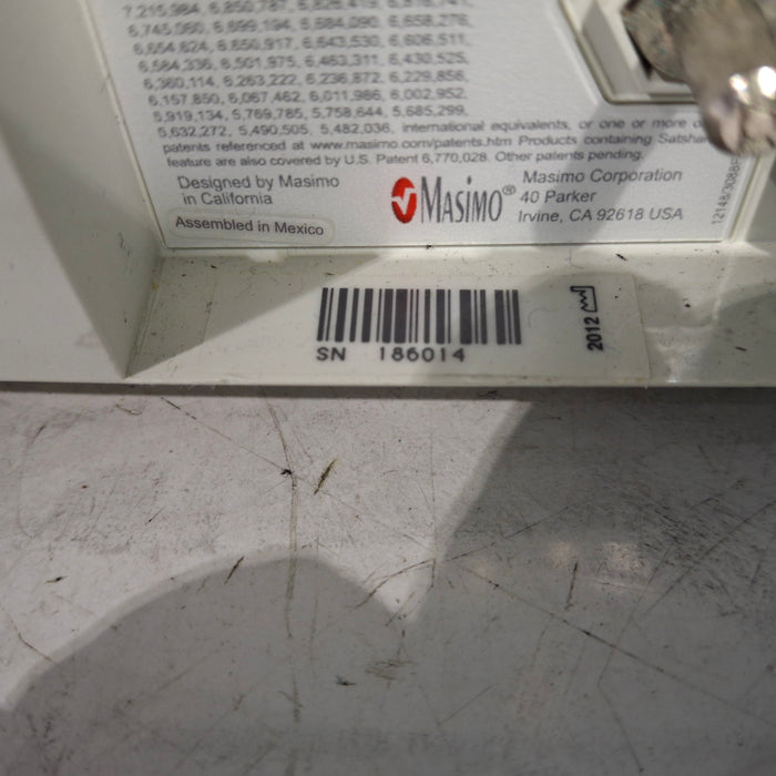 Masimo Masimo Radical Signal Extraction RDS-3 Docking Station Patient Monitors reLink Medical