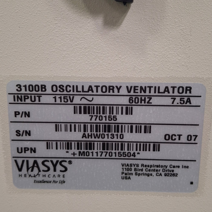 CareFusion SensorMedics 3100B Ventilator