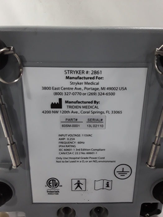 Stryker Stryker 2861 Air pump Surgical Equipment reLink Medical