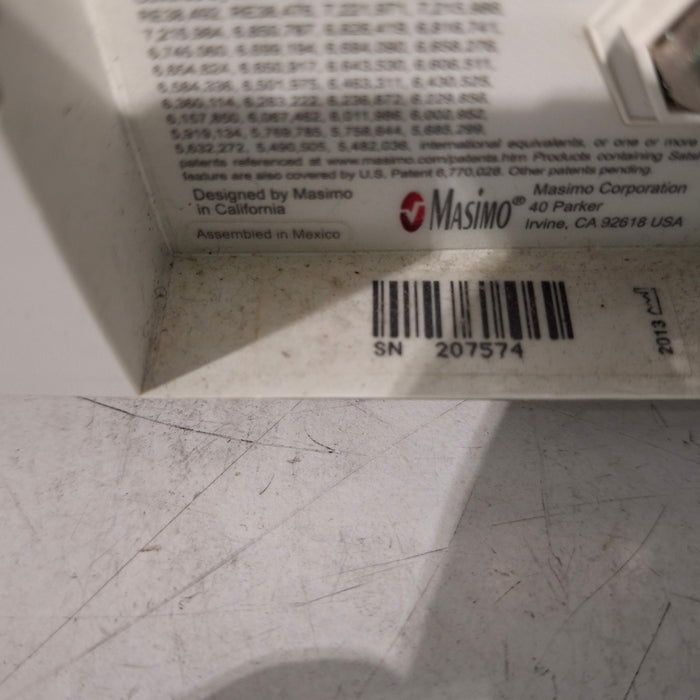 Masimo Radical Signal Extraction RDS-1 Pulse Oximeter