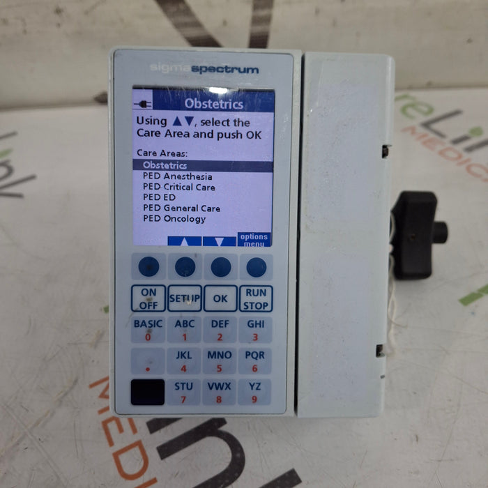 Baxter Sigma Spectrum 8.00.03 w/o Battery Infusion Pump