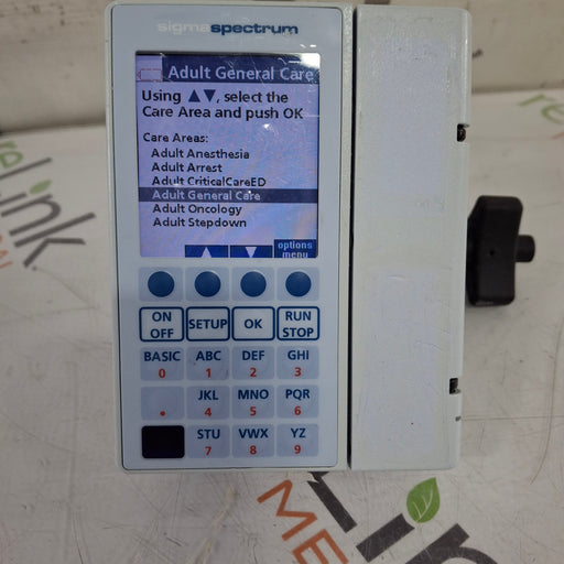 Baxter Baxter Sigma Spectrum 8.00.03 w/o Battery Infusion Pump Infusion Pump reLink Medical