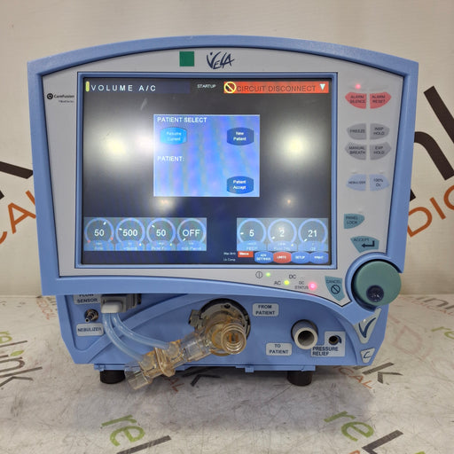 CareFusion CareFusion Vela Ventilator Respiratory reLink Medical