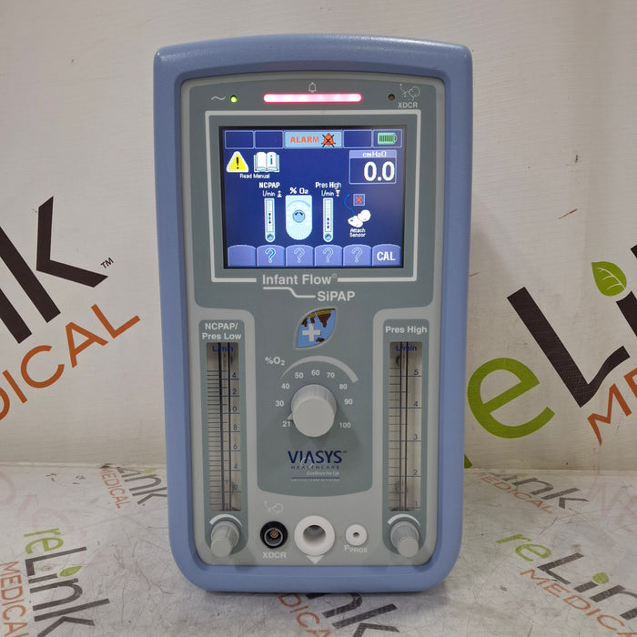 Viasys Healthcare Viasys Healthcare Infant Flow SiPAP Ventilator Respiratory reLink Medical