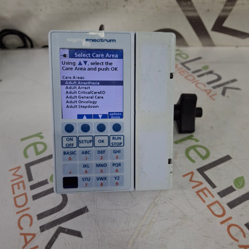 Baxter Baxter Sigma Spectrum 8.01.00 w/o Battery Infusion Pump Infusion Pump reLink Medical