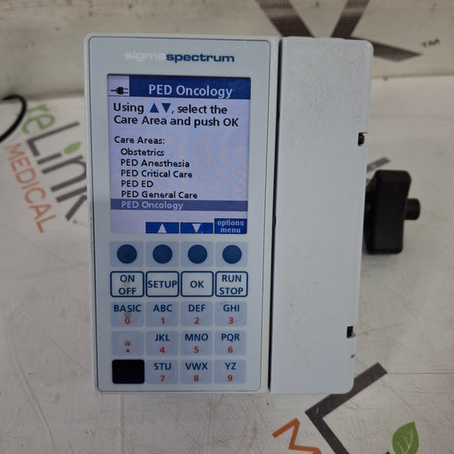 Baxter Baxter Sigma Spectrum 8.01.00 w/o Battery Infusion Pump Infusion Pump reLink Medical