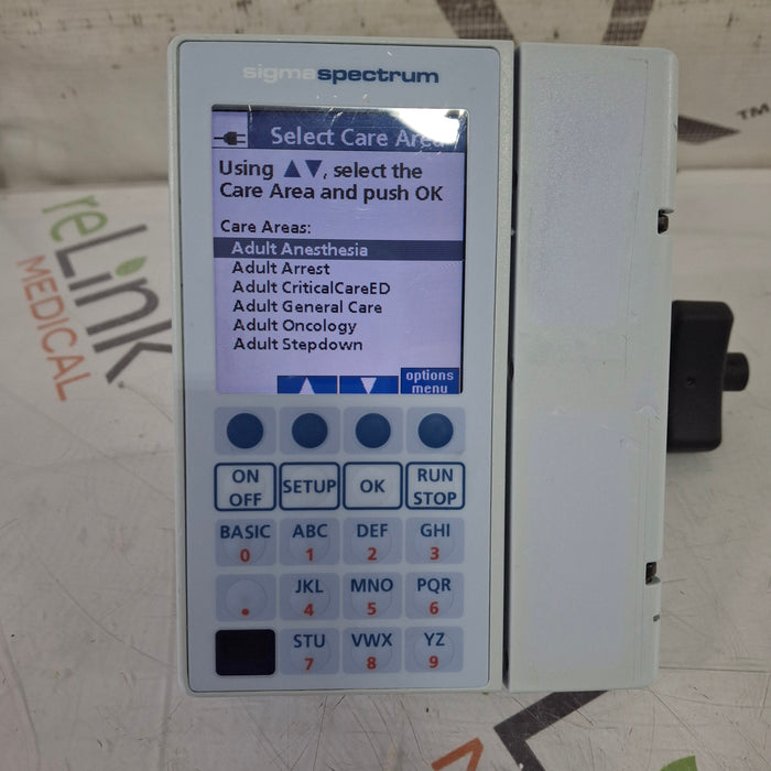 Baxter Sigma Spectrum 8.00.04 w/o Battery Infusion Pump
