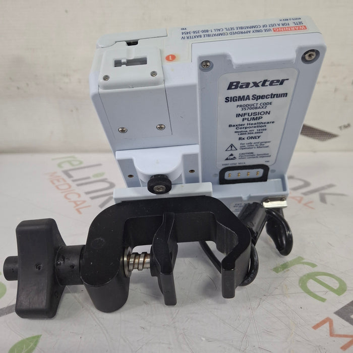 Baxter Sigma Spectrum 8.00.04 w/o Battery Infusion Pump