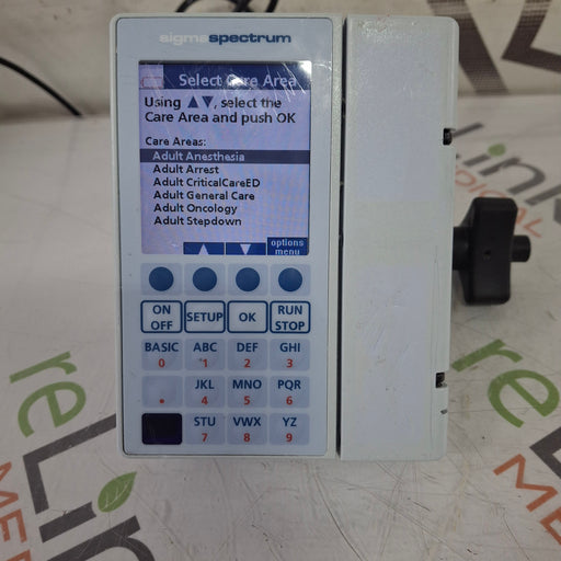 Baxter Baxter Sigma Spectrum 8.00.03 w/o Battery Infusion Pump Infusion Pump reLink Medical