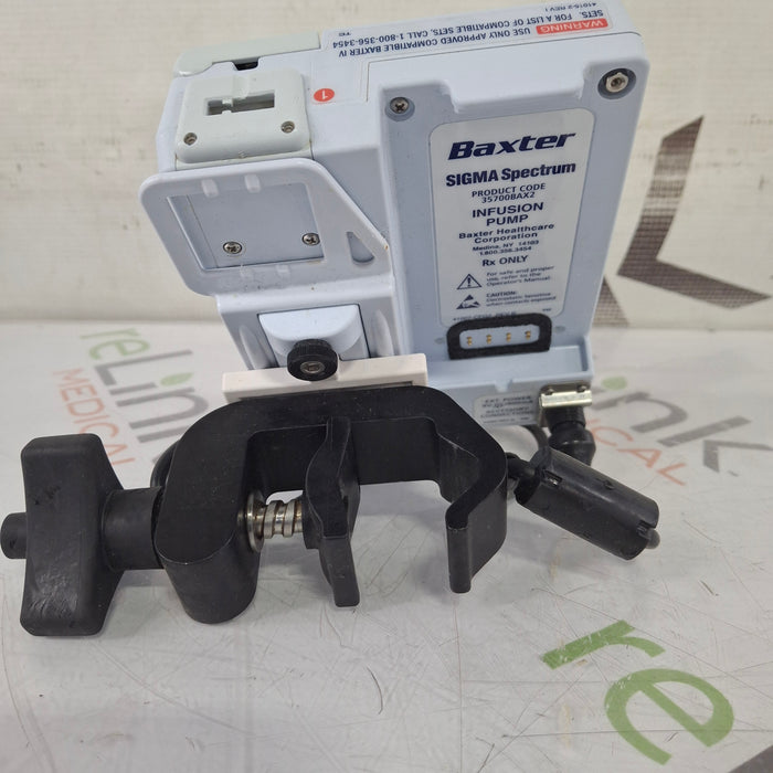 Baxter Baxter Sigma Spectrum 8.00.05 w/o Battery Infusion Pump Infusion Pump reLink Medical