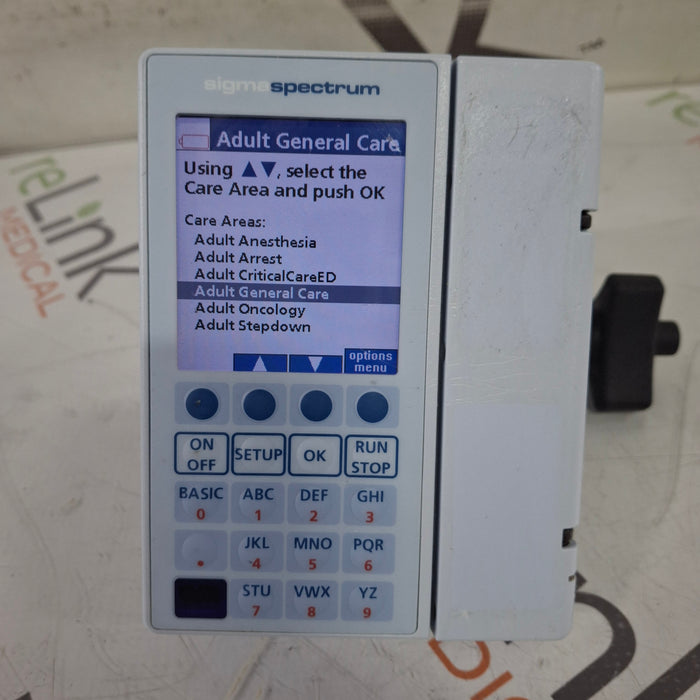 Baxter Sigma Spectrum 8.00.05 w/o Battery Infusion Pump