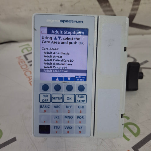 Baxter Baxter Sigma Spectrum 8.00.03 w/o Battery Infusion Pump Infusion Pump reLink Medical