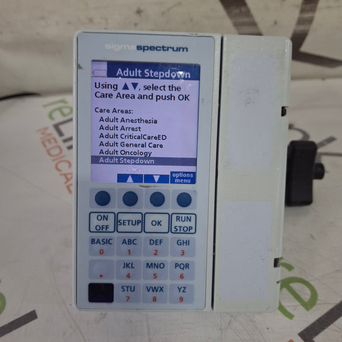 Baxter Baxter Sigma Spectrum 8.00.03 w/o Battery Infusion Pump Infusion Pump reLink Medical