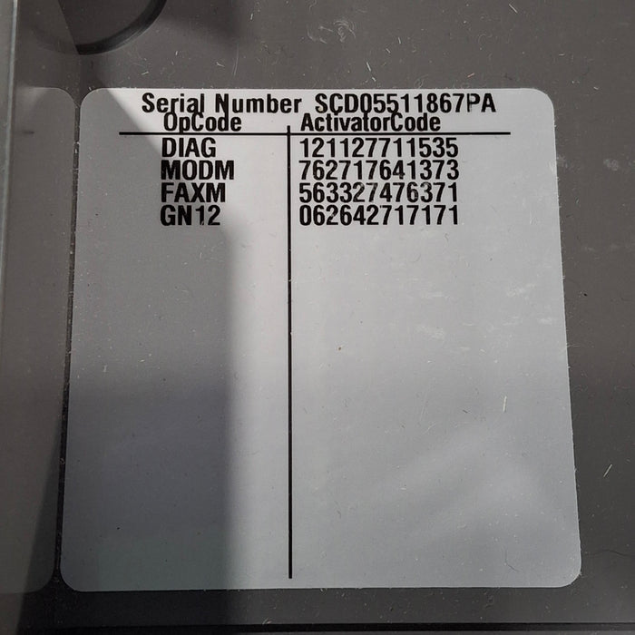 GE Healthcare MAC 5500 ECG without CAM Module