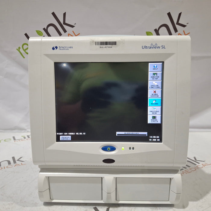 Spacelabs Healthcare Spacelabs Healthcare Ultraview SL 91369 Monitor Patient Monitors reLink Medical